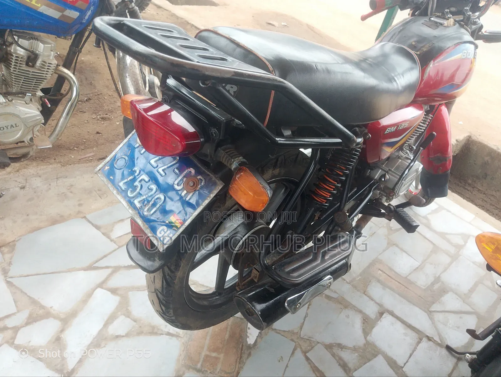 Bajaj Boxer 2021 Red
