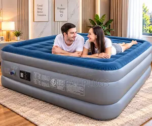Temporary Accommodation Sorted :Double Size Automatic Pump Mattress