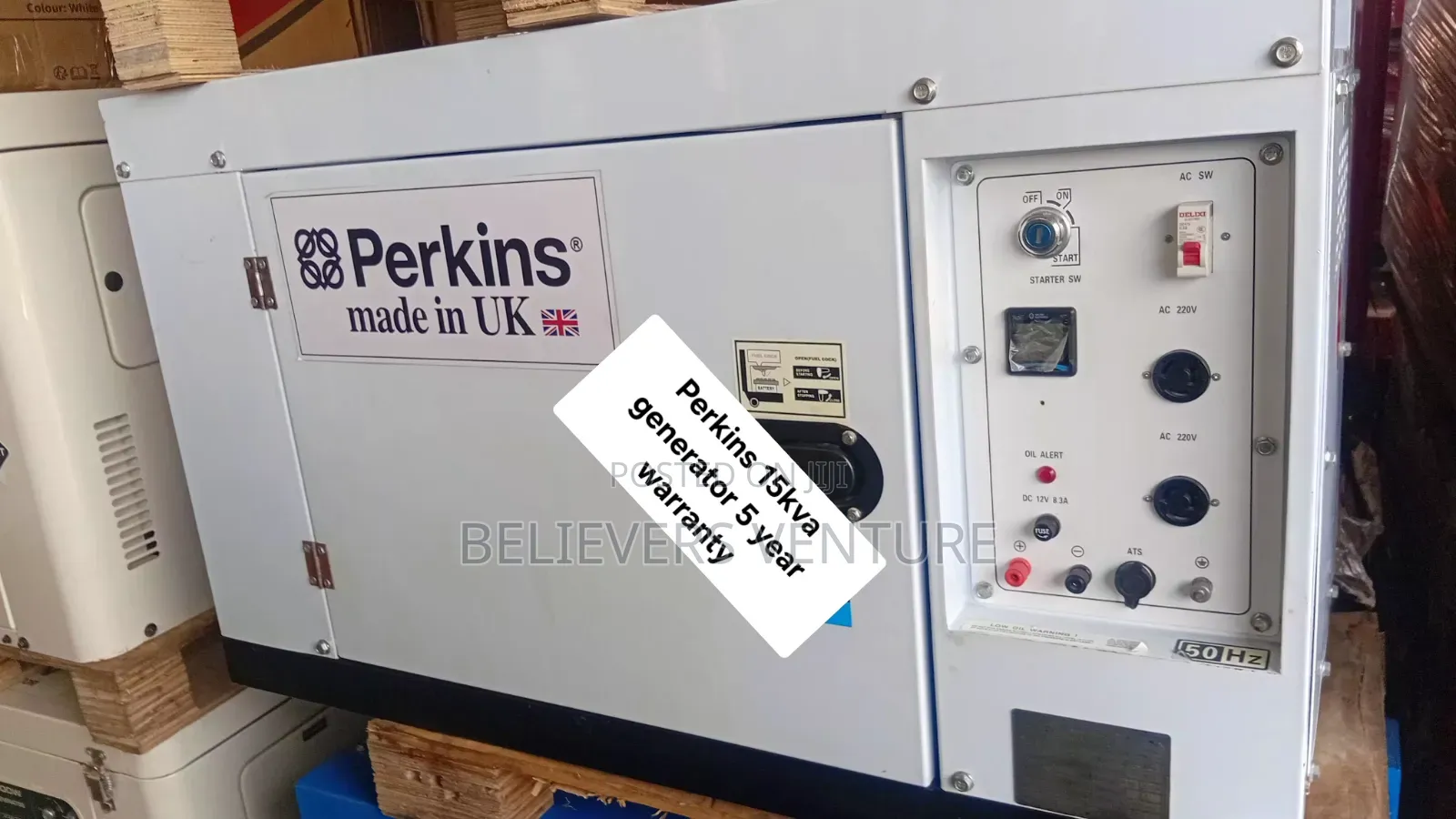 Perkins 15KVA Genset – Heavy-Duty Power for Every Need