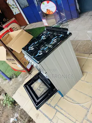 Best Buy for Less 50/50 Gas Cooker Oven 4burner Black