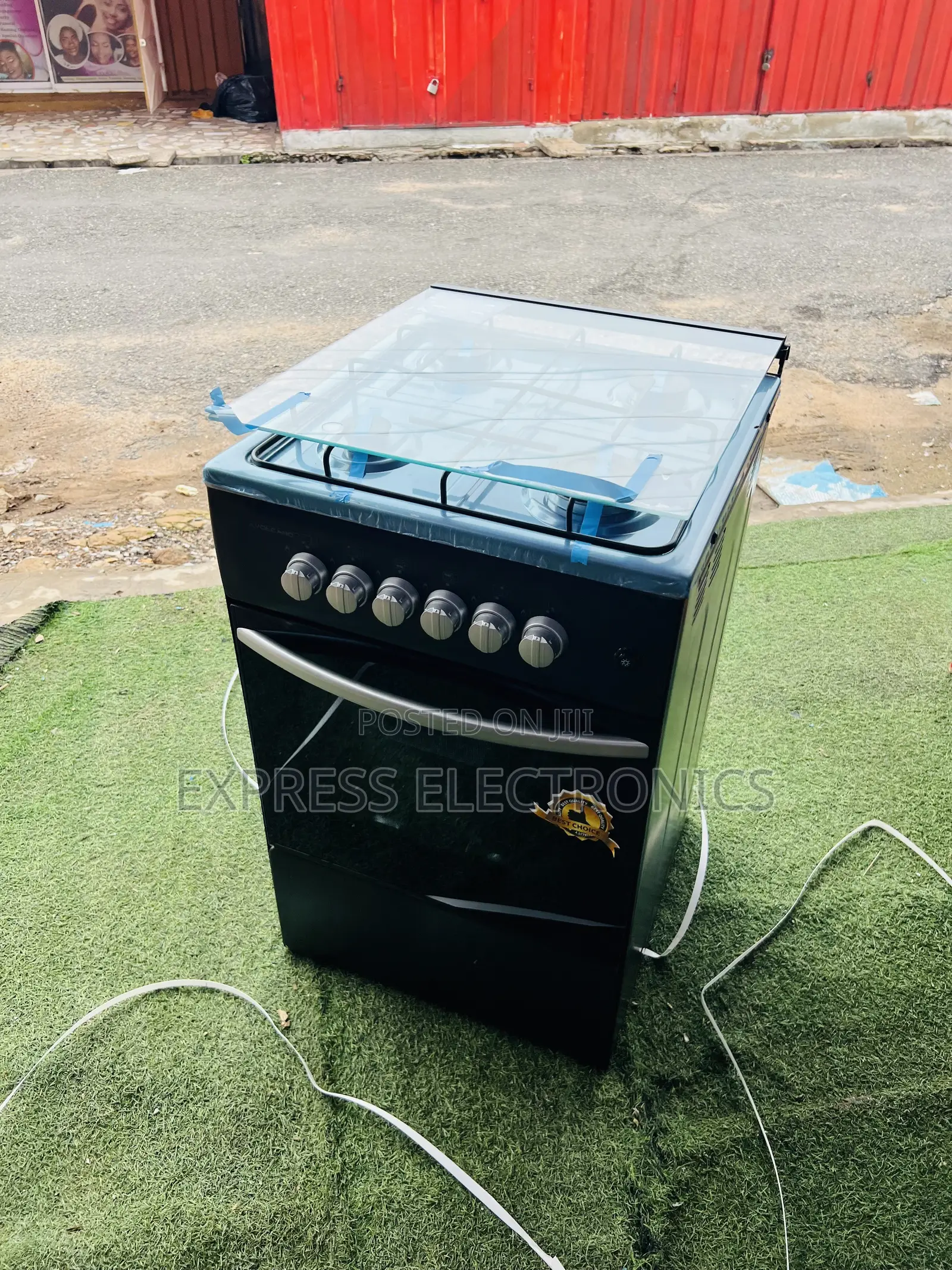 Available Now at Store 50/50 Gas Cooker Oven 4burner