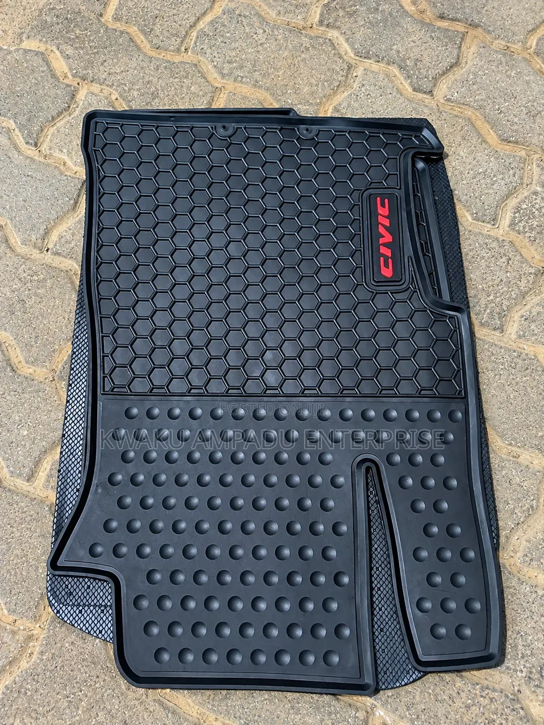 Honda Civic 3D Heavy-Duty Floor Mat - Full Set