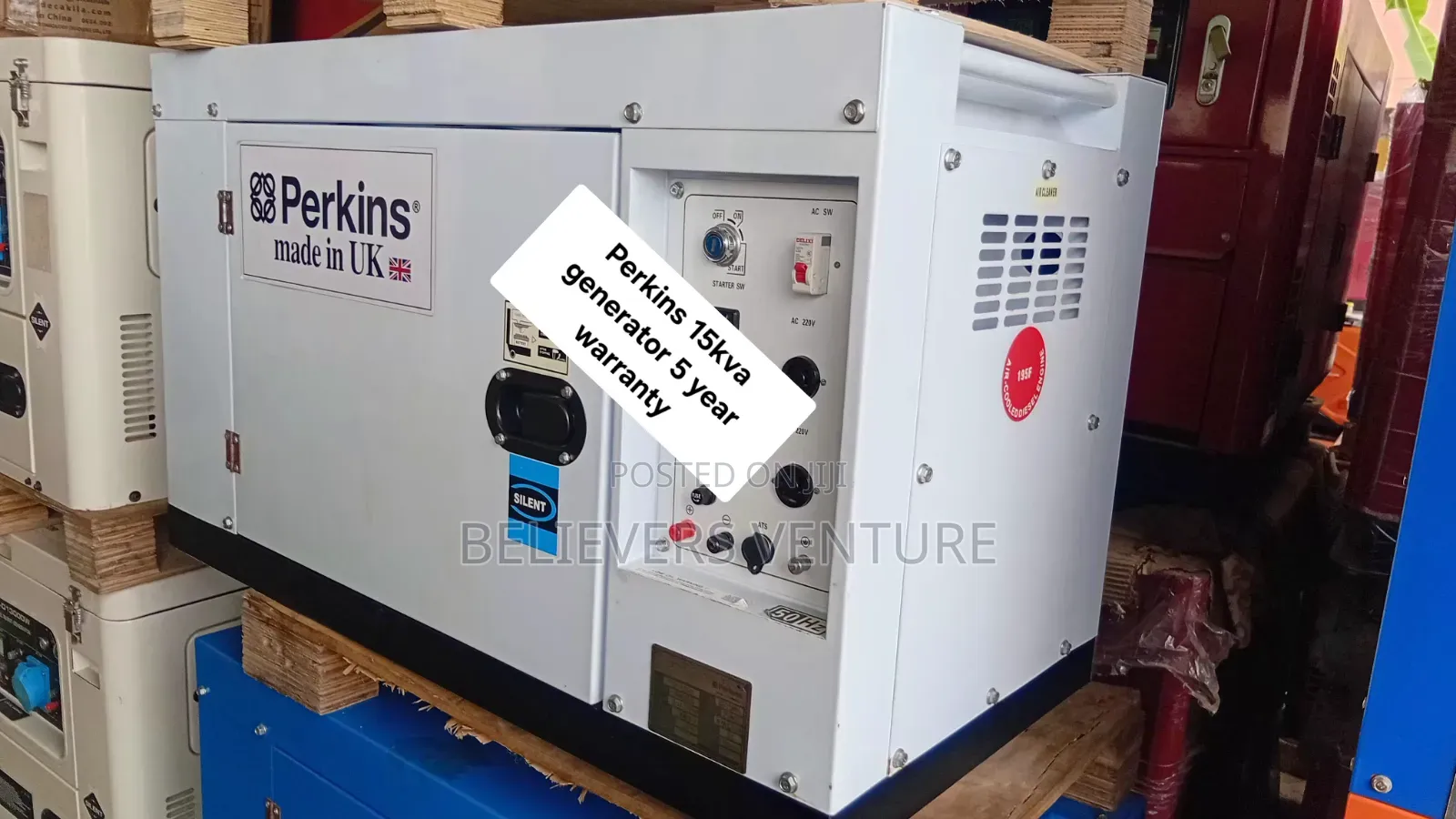 Perkins 15KVA Diesel Generator – Strong Power That Lasts