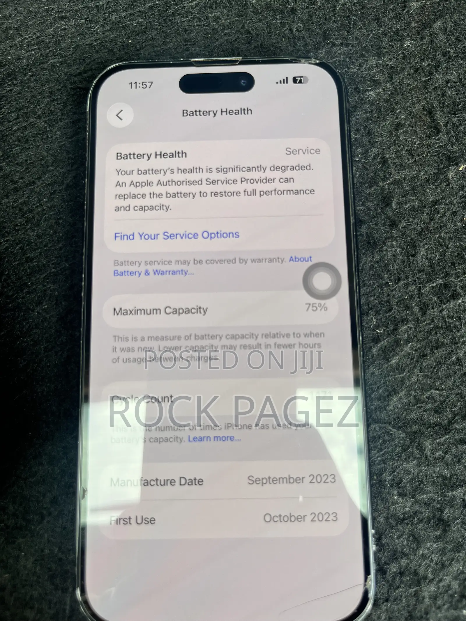 Apple iPhone 15 128 GB Black