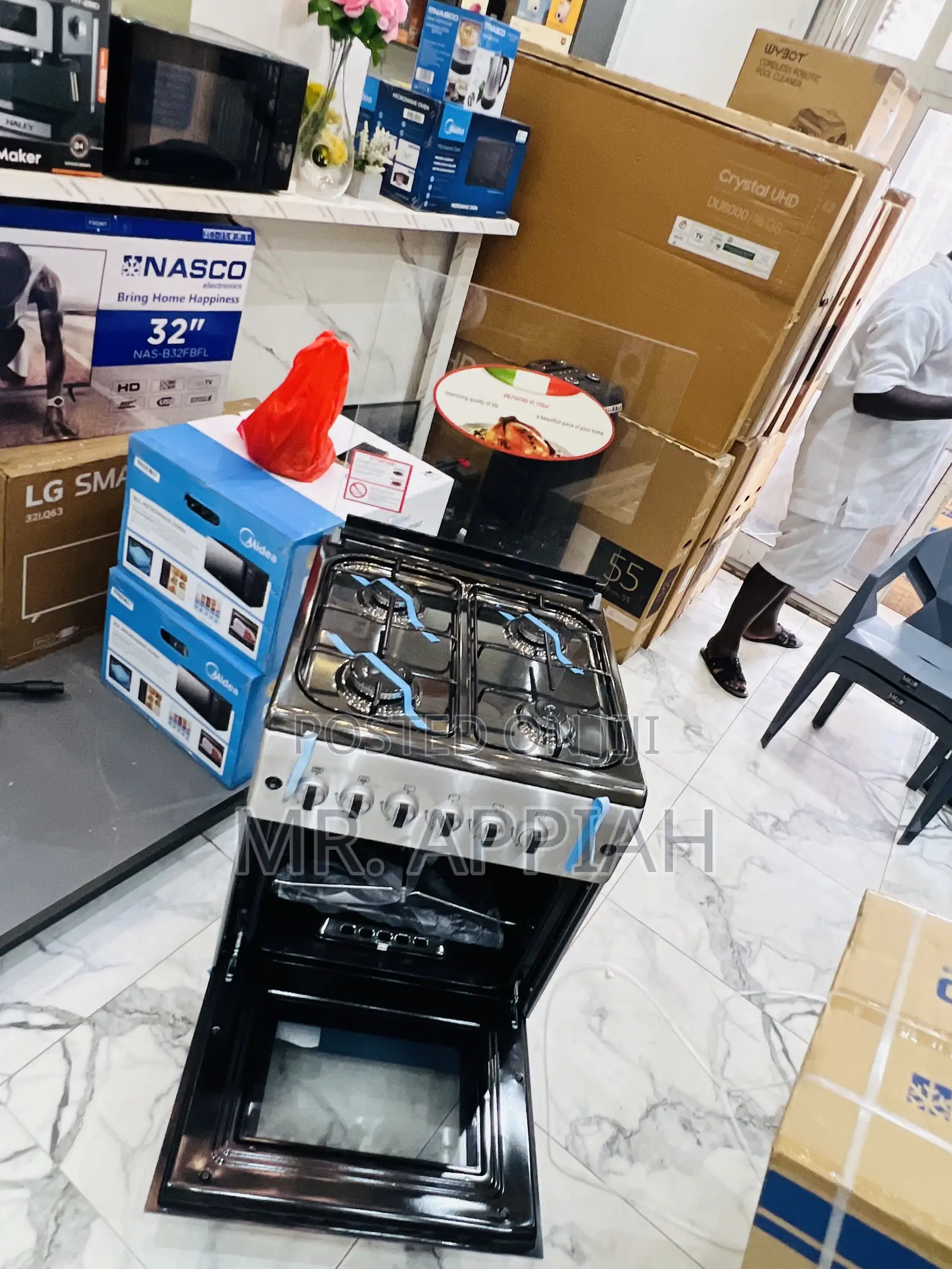 Get Adorable Ferre 50x60cm 4 Gas Cooker(New Line)