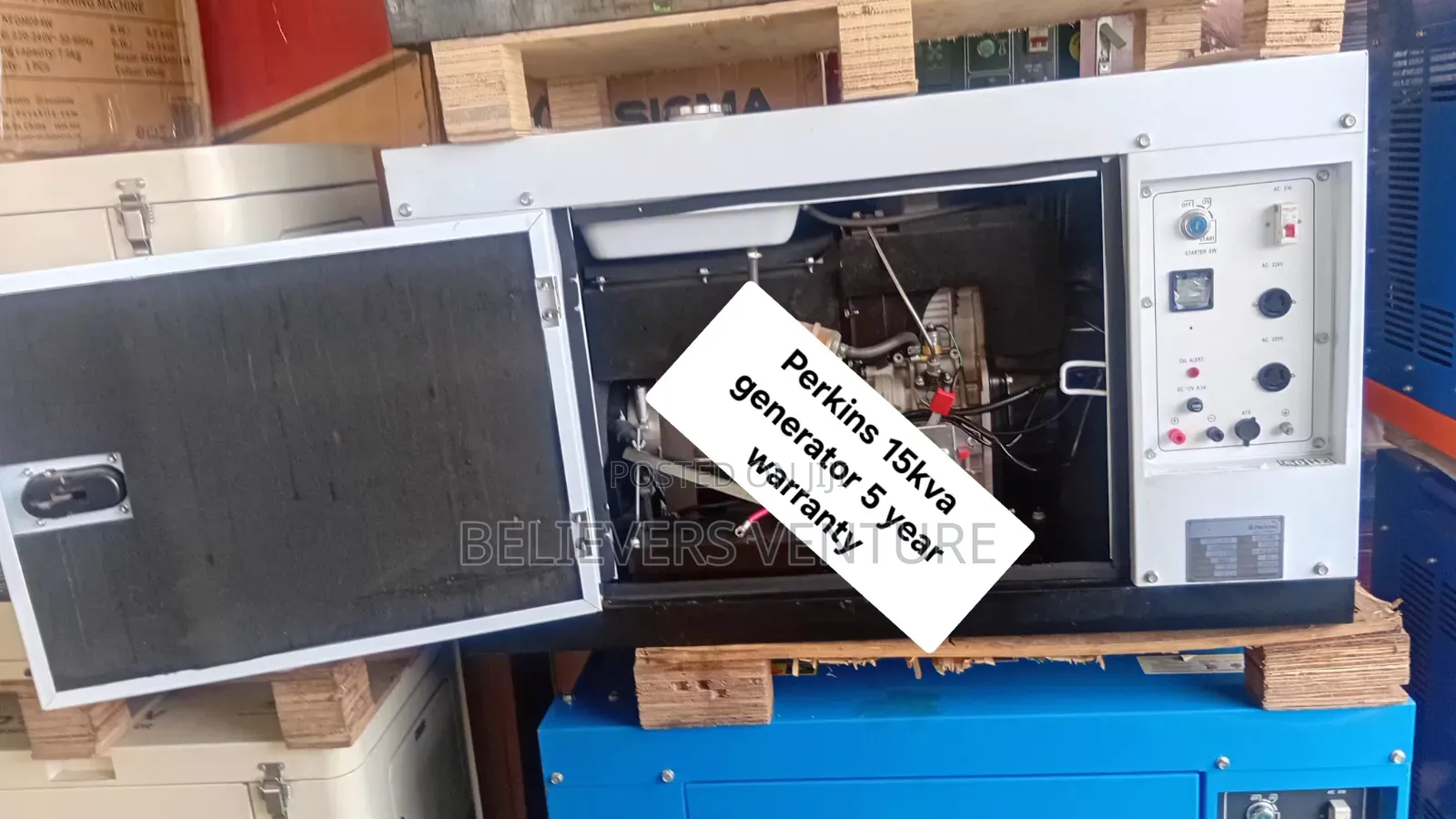 Perkins 15KVA Generator – Strong, Efficient Dependable