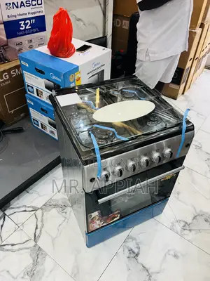 Get Premium Volcano 50x60cm Glass Lid 4 Gas Cooker(New Line)