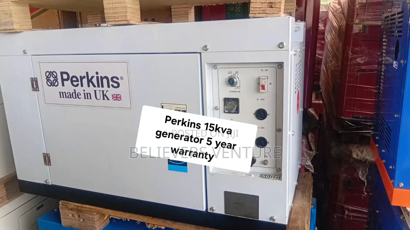 Perkins 15KVA Genset – Quality Power for Home Office