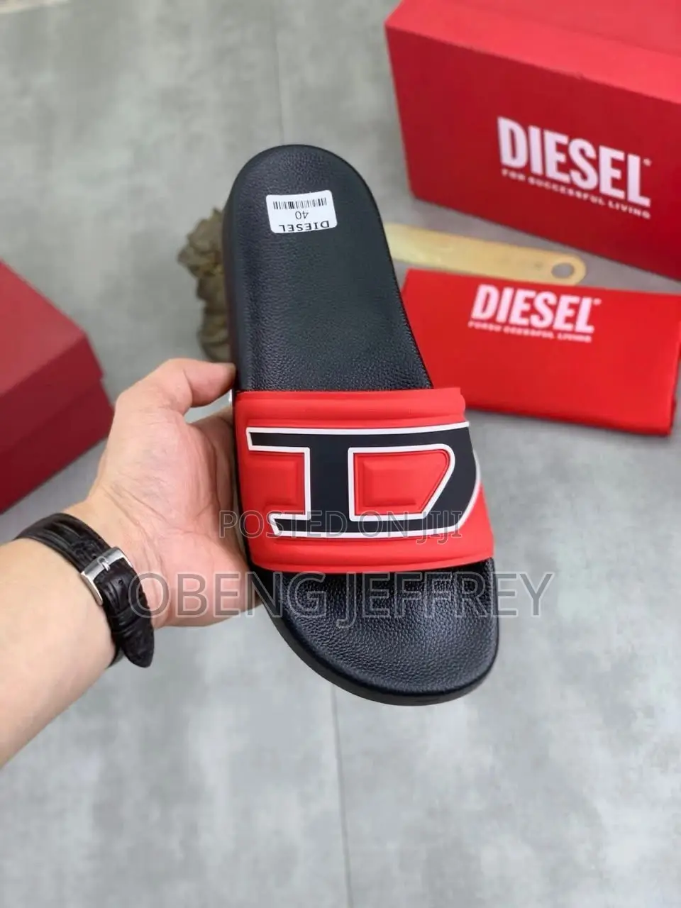 Original Diesel Slides in Colours