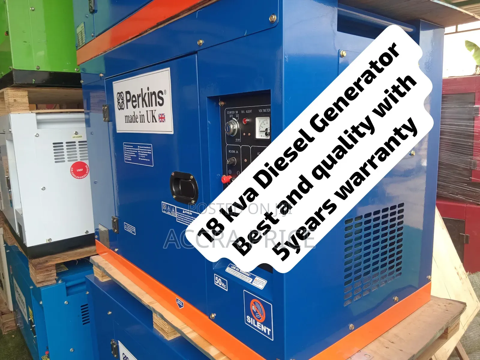 18KVA Diesel Generator – Durable Commercial Genset for Homes,