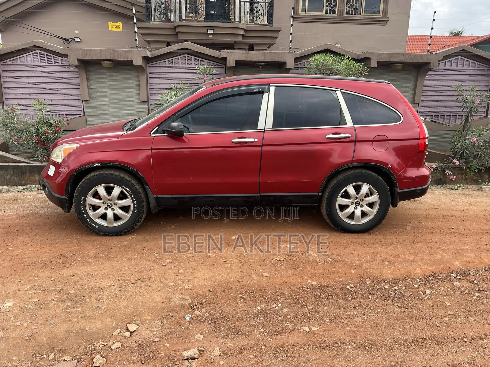 Honda CR-V 2.4 LX Automatic 2008 Red