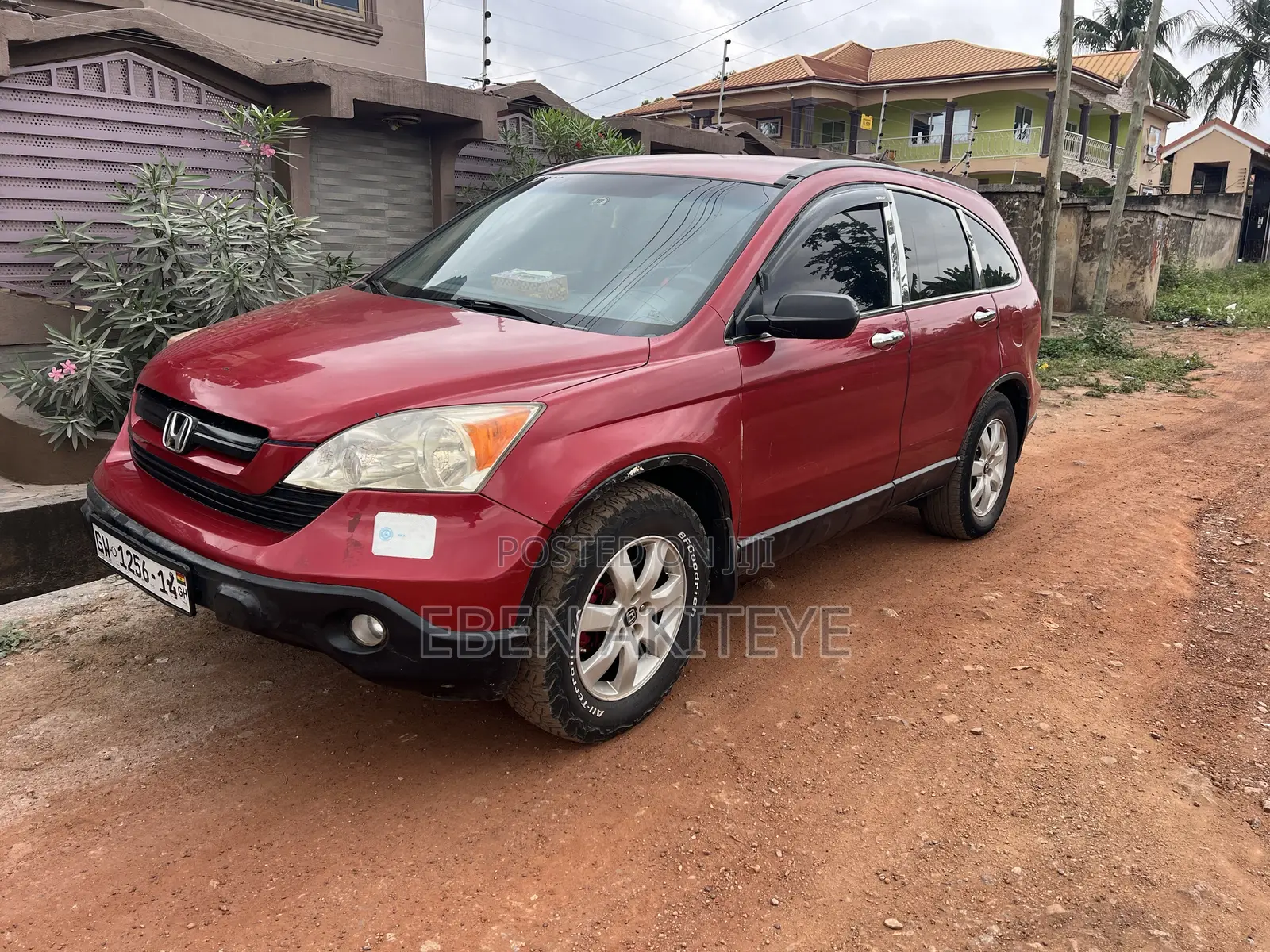 Honda CR-V 2.4 LX Automatic 2008 Red