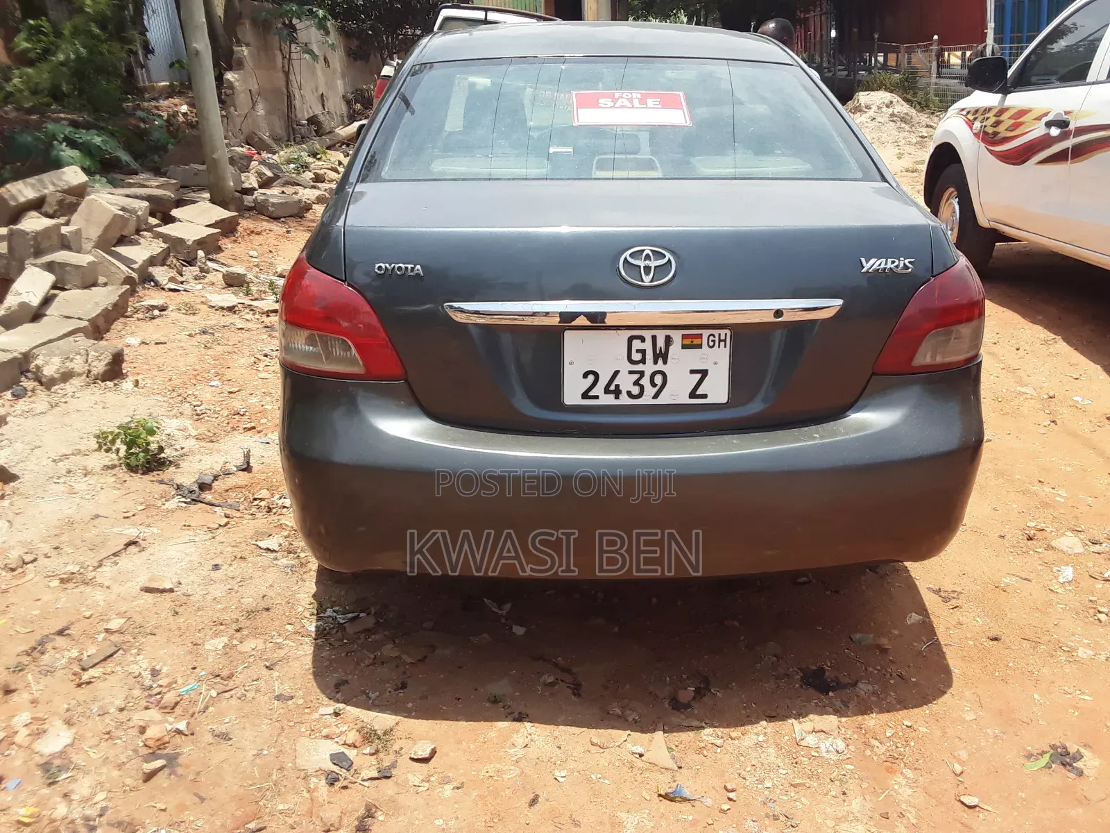 Toyota Yaris 2007 Gray