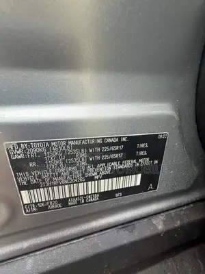 Toyota RAV4 LE 2022 Gray