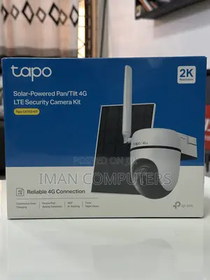 Solar Powered Pan /Tilt 4g Lte Security Camera Kit