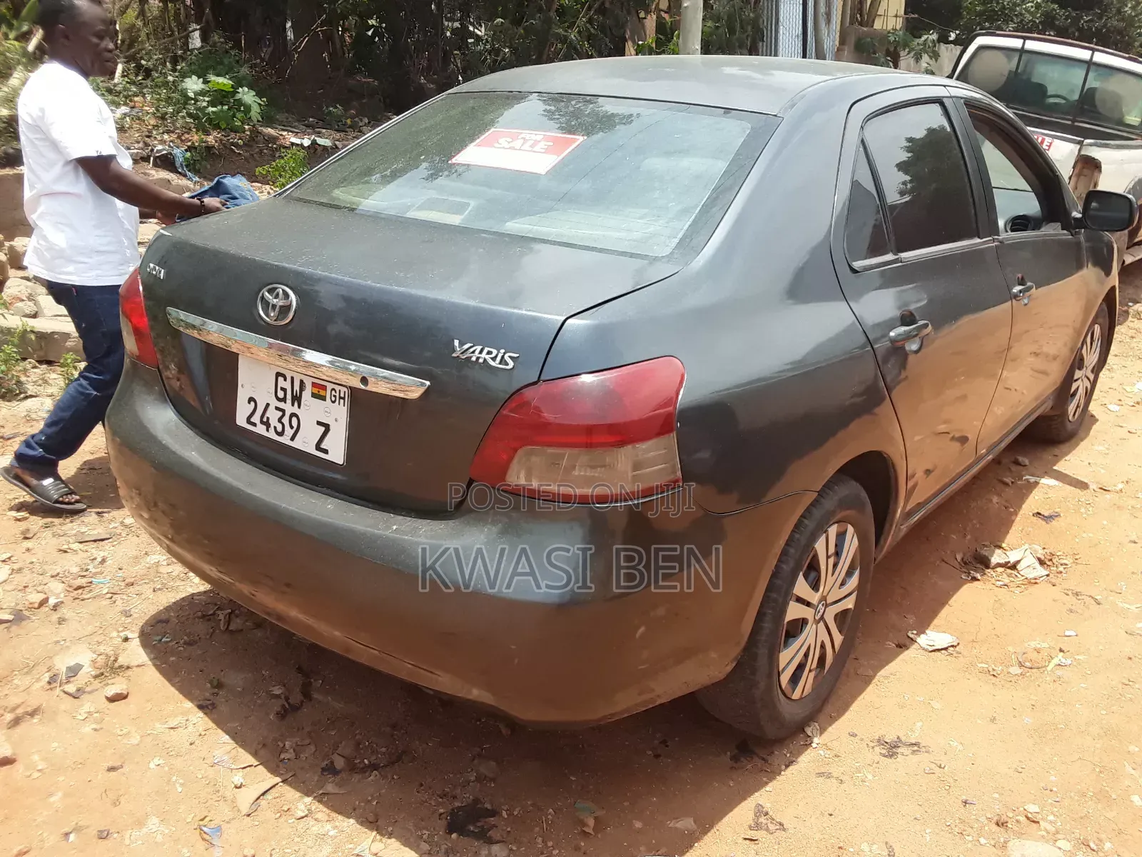 Toyota Yaris 2007 Gray