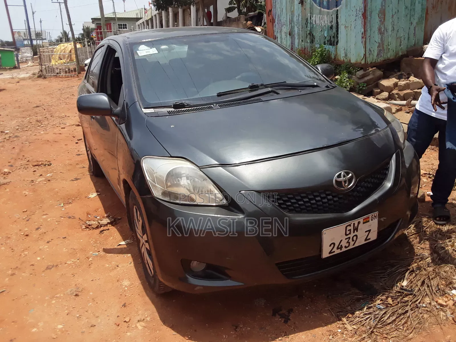 Toyota Yaris 2007 Gray