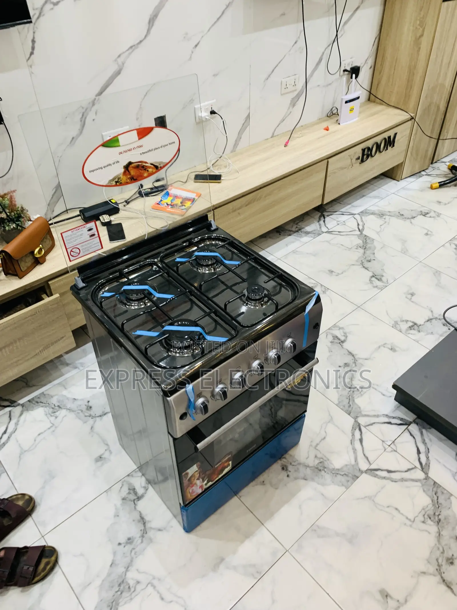 Place Your Order New Line Gas Cooker Oven 4burner 60/60