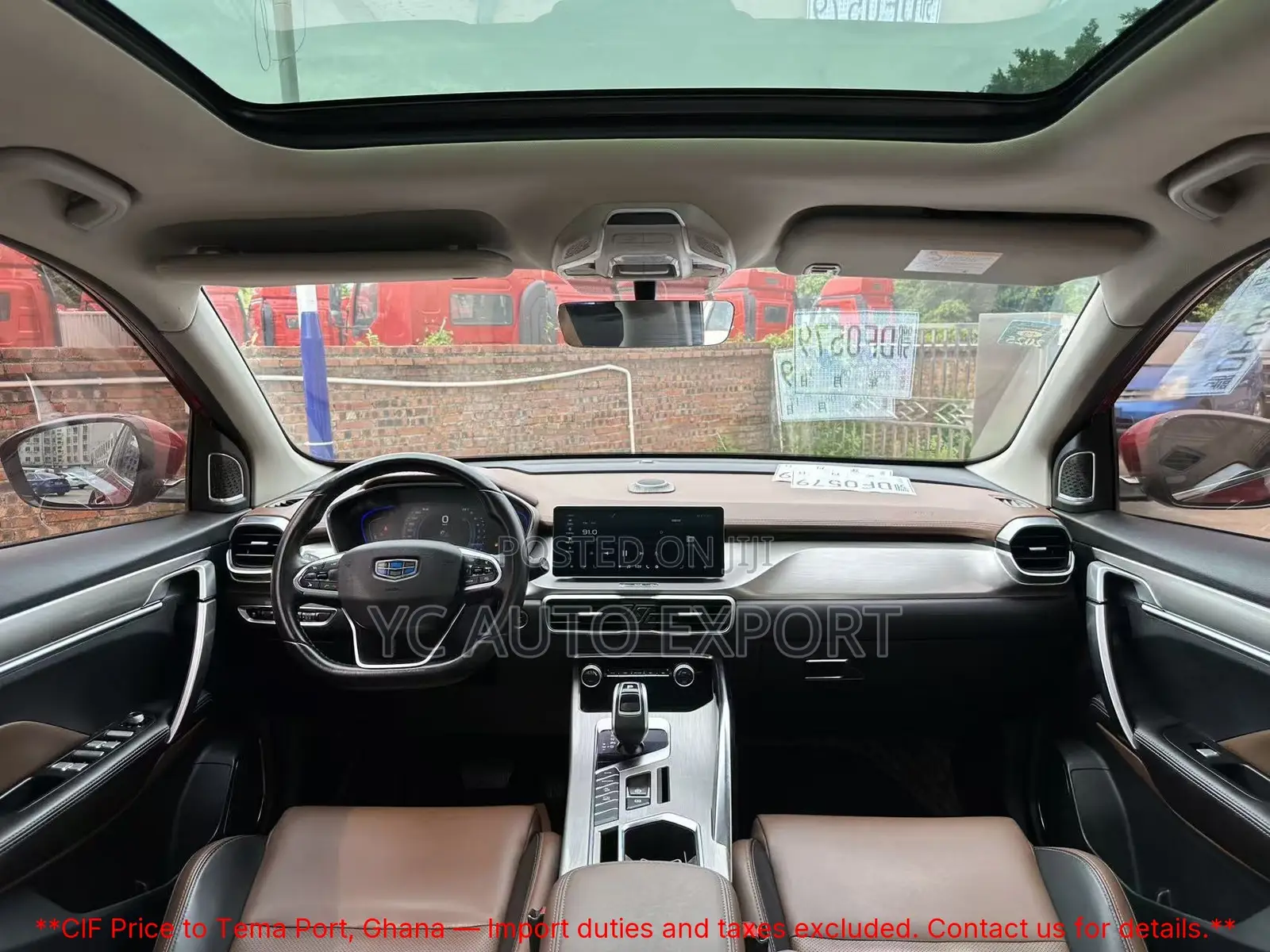 Geely Coolray 1.5 FWD 2019 Red