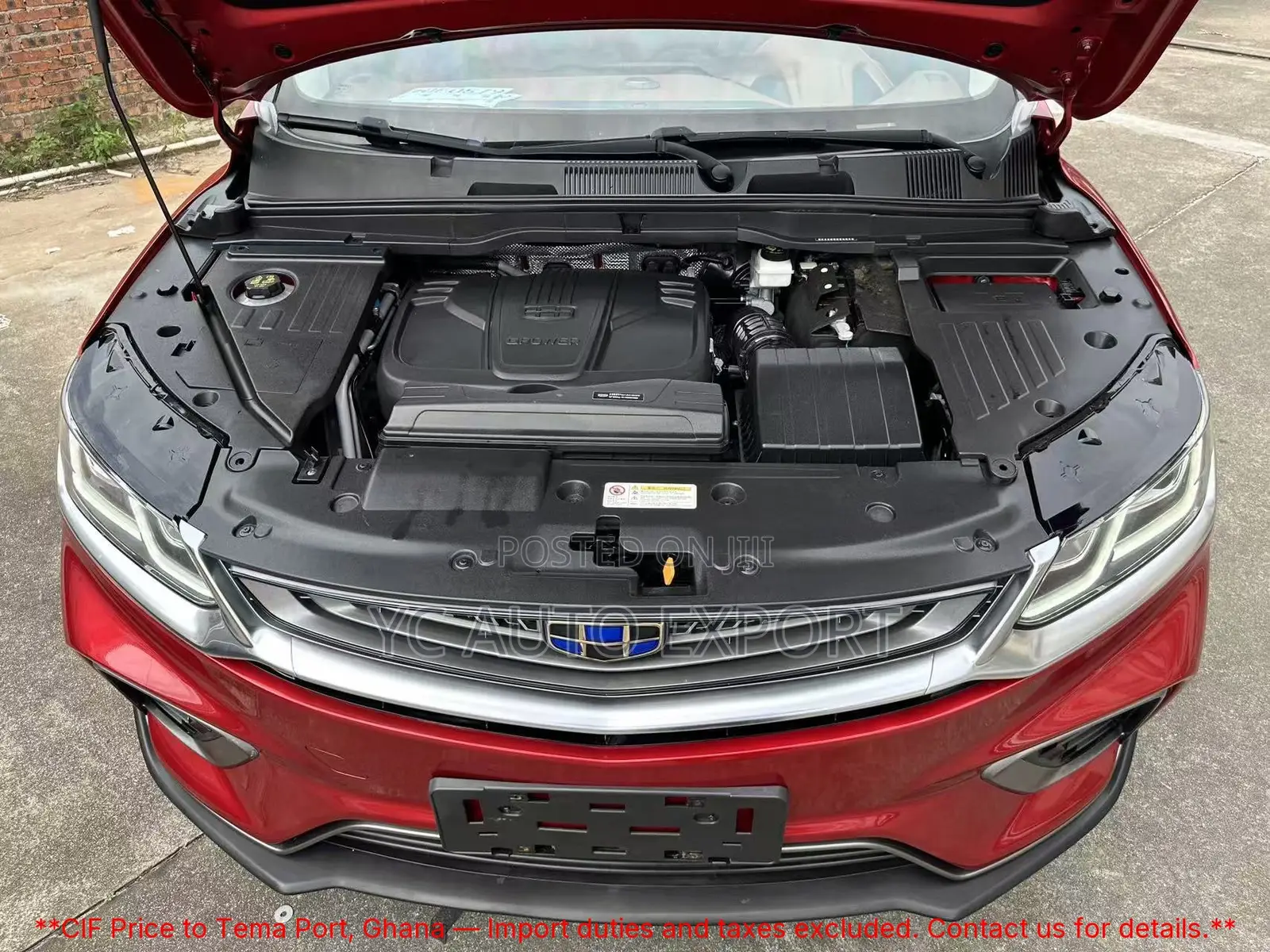 Geely Coolray 1.5 FWD 2019 Red