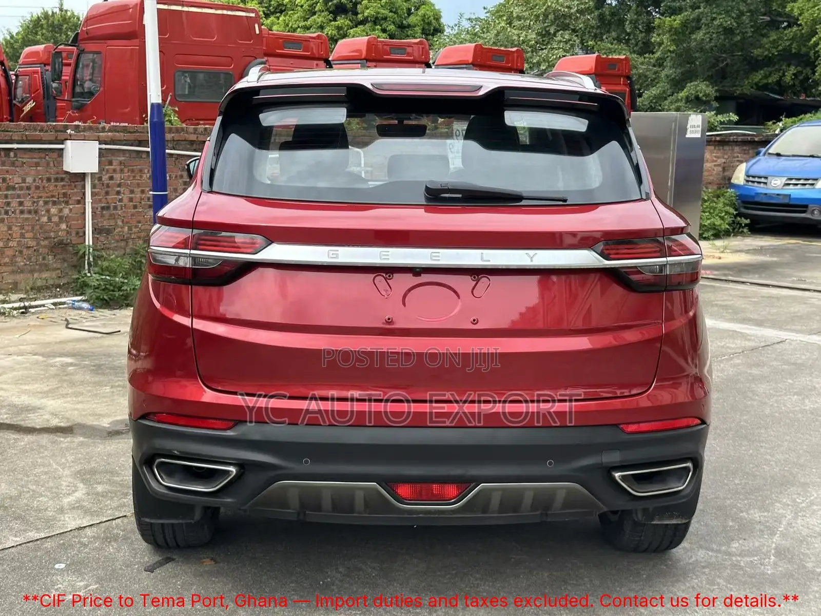 Geely Coolray 1.5 FWD 2019 Red