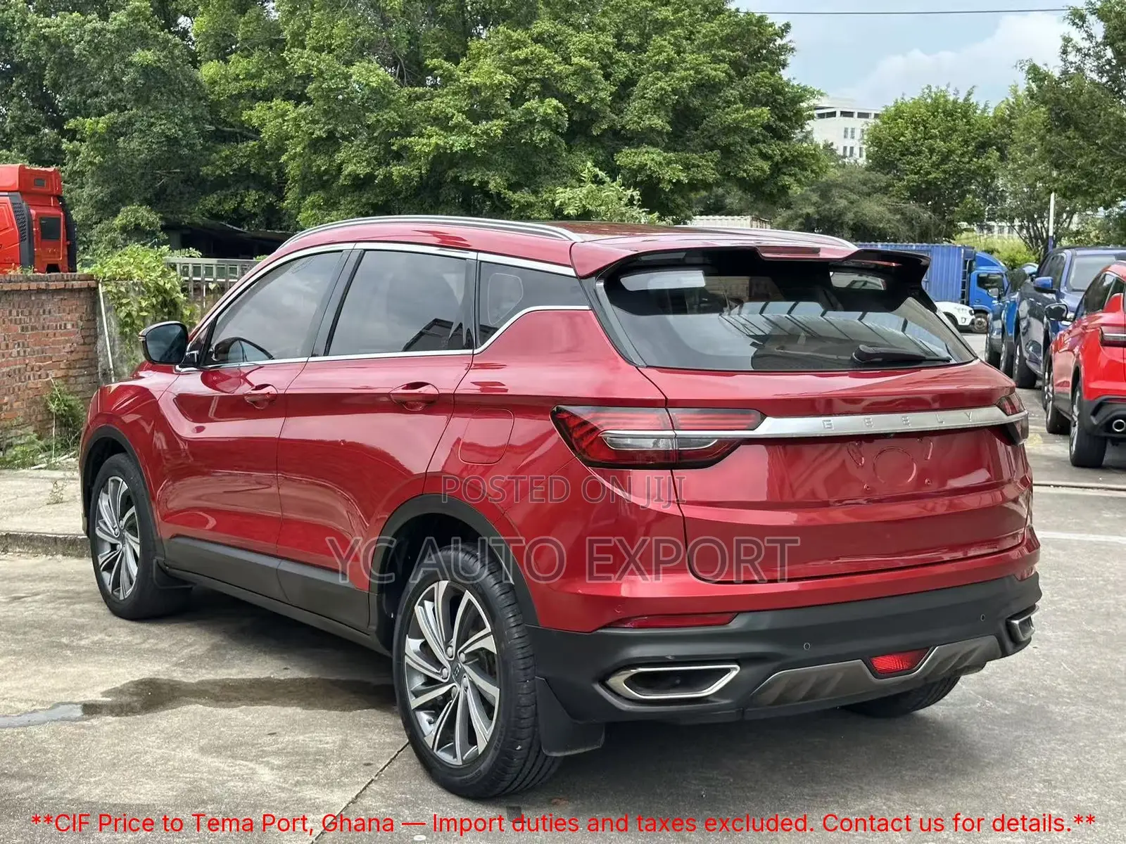 Geely Coolray 1.5 FWD 2019 Red