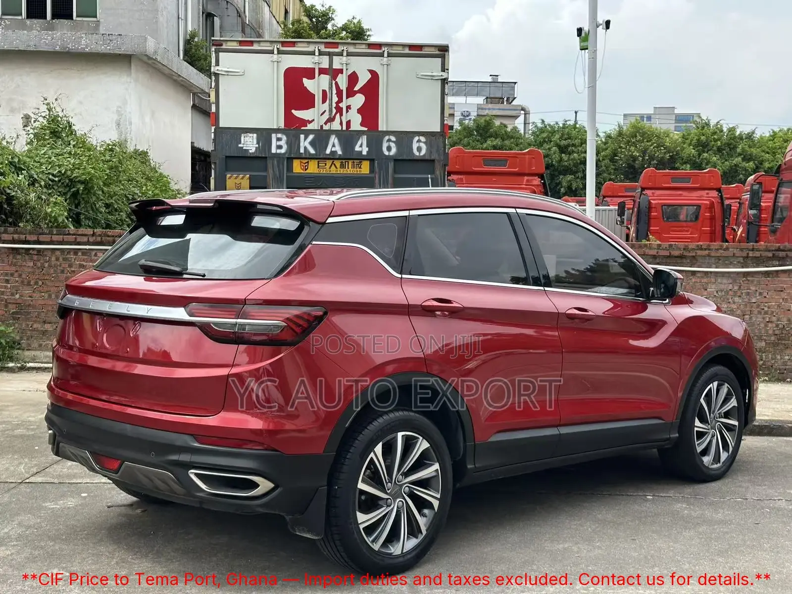 Geely Coolray 1.5 FWD 2019 Red