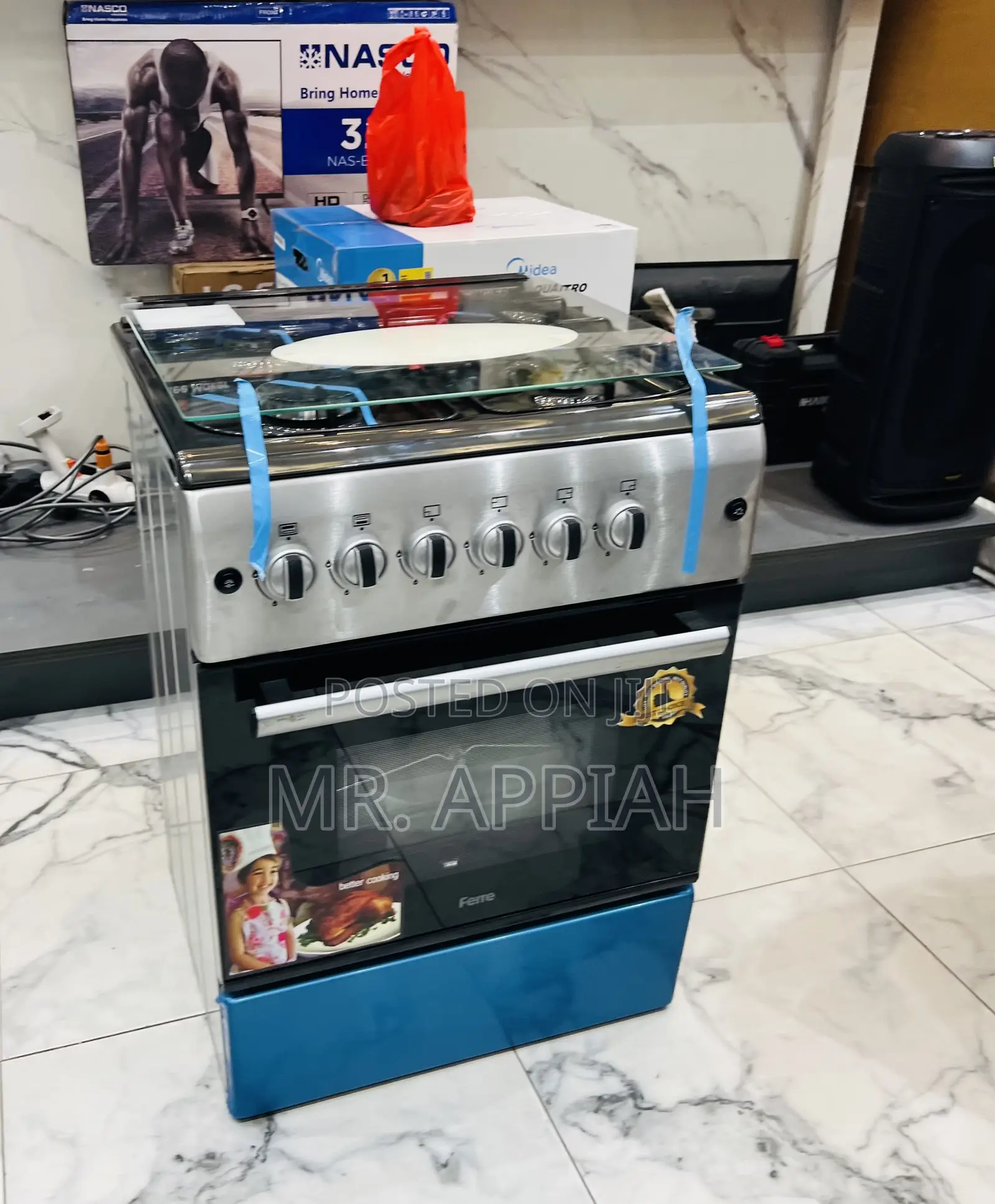 Extremely Classic Volcano 50x60cm 4 Gas Burner(New Line)Gray 