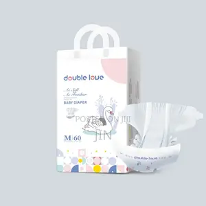 Double Love Baby Diapers Medium