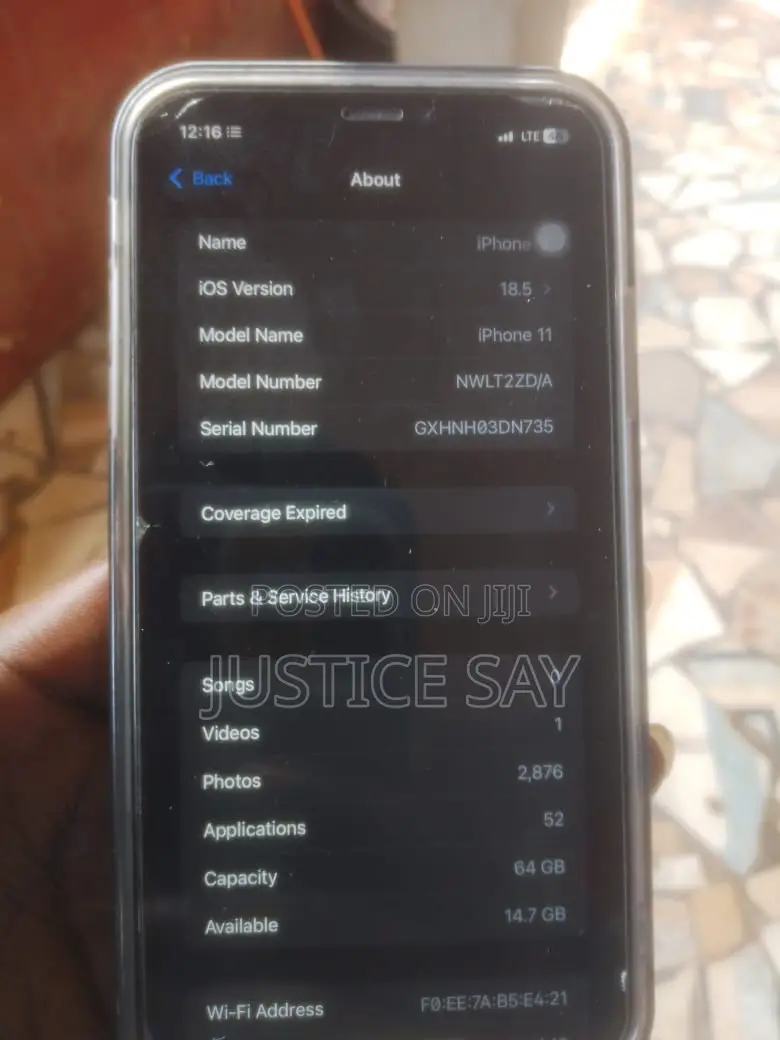Apple iPhone 11 64 GB Gray