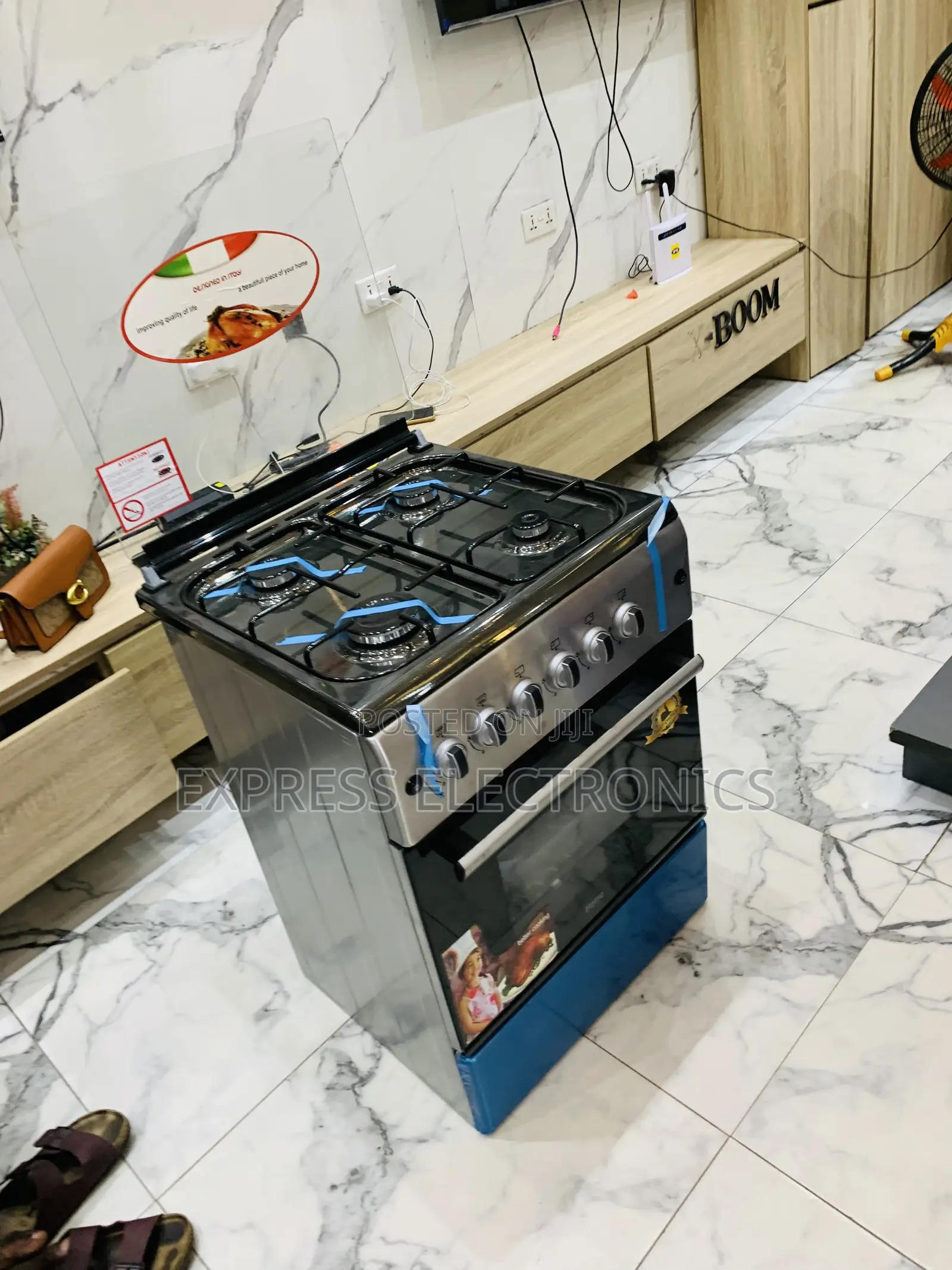 Shop the New 4burner 60/60 New Line Gas Cooker