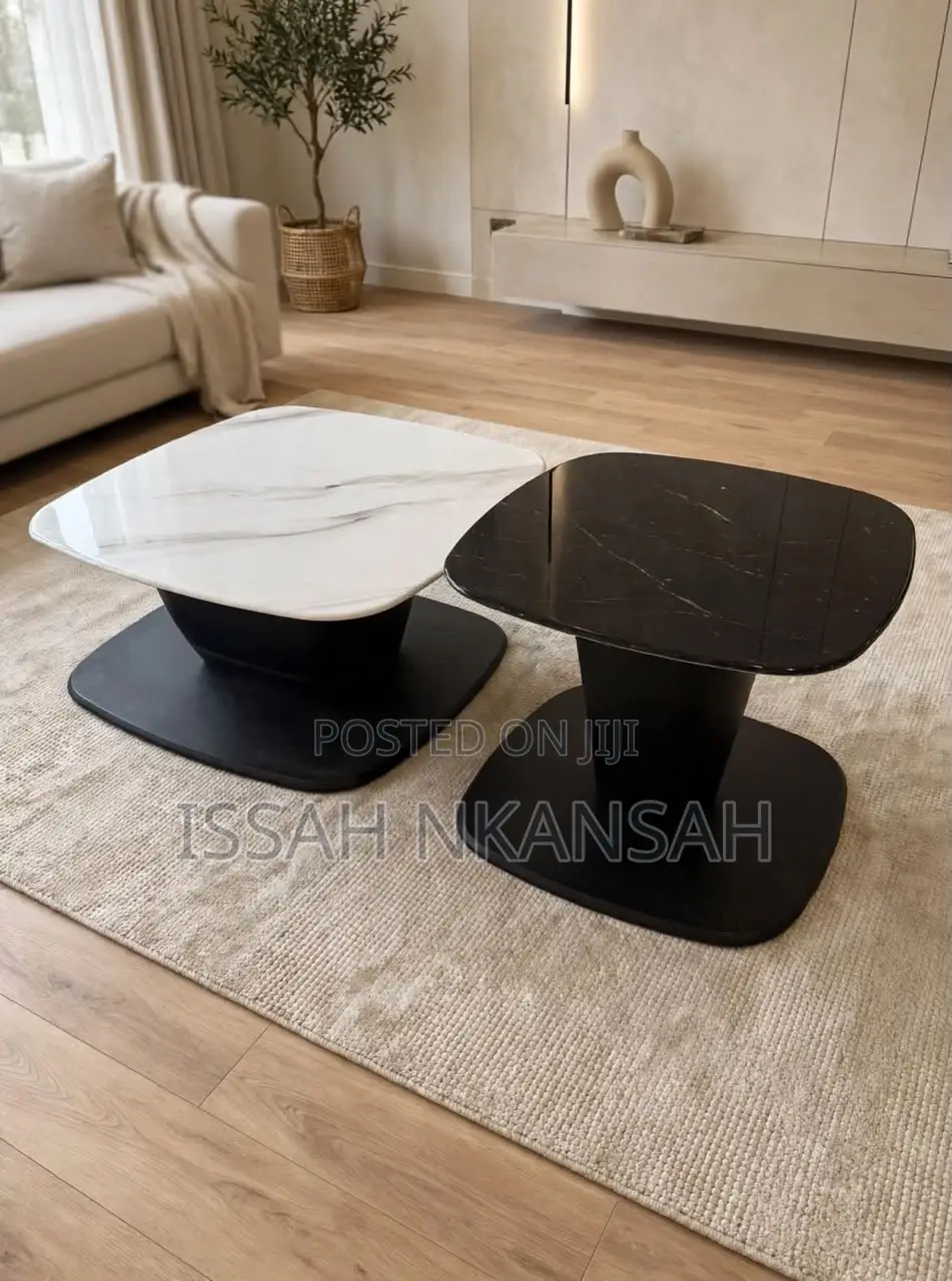 White +Black Marble Set
