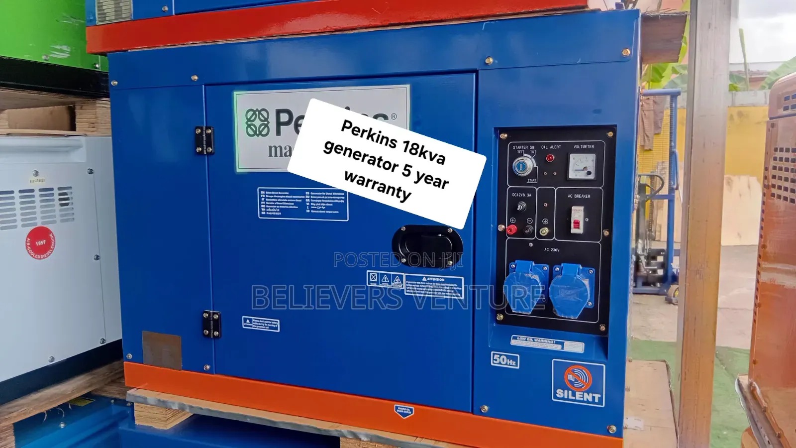 Perkins 18KVA Diesel Generator – Built for Dependable Performance