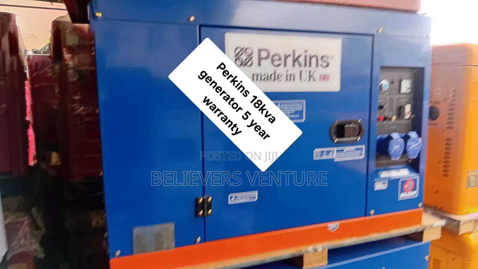 Perkins 18KVA Diesel Generator – Built for Dependable Performance