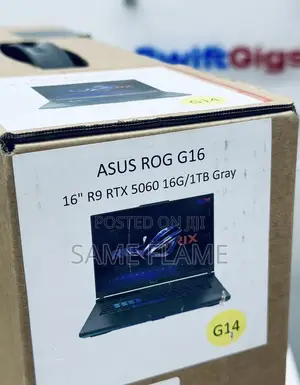 New Laptop Asus ROG Strix G16 16GB AMD Ryzen 9 SSD 1T