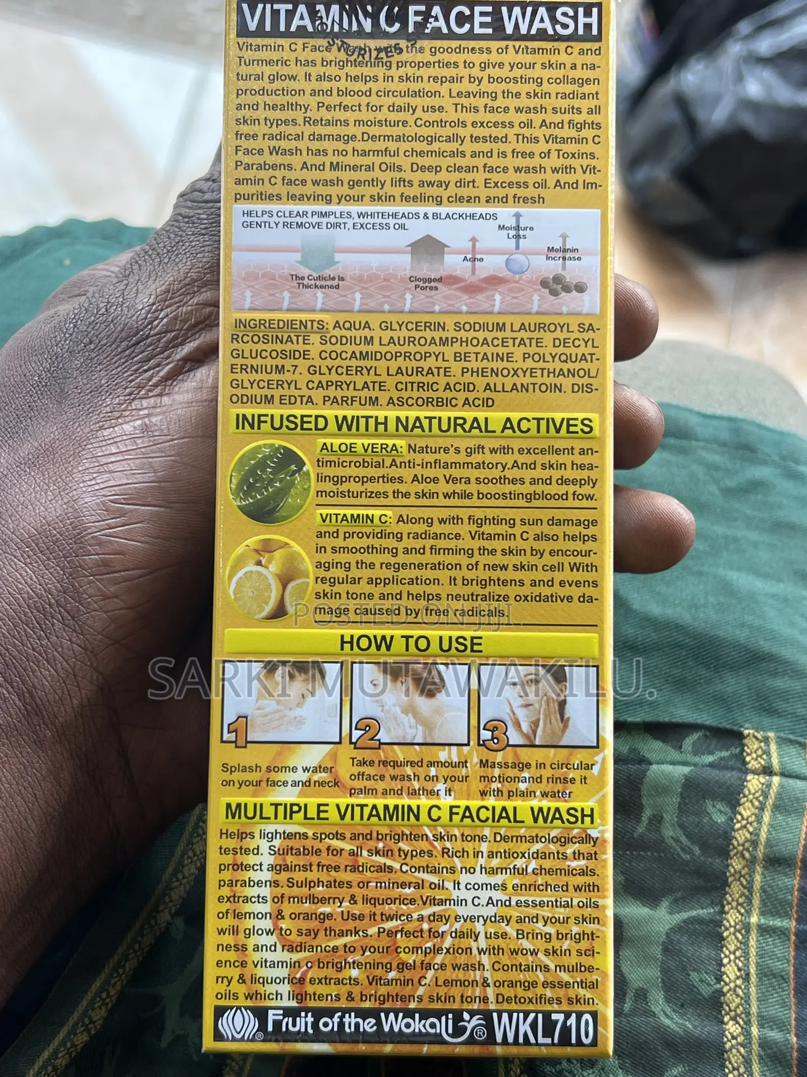 Vitamin C Facial Wash