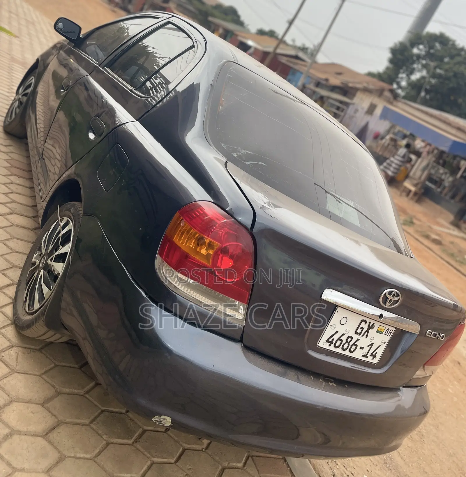 Toyota Echo Sedan 2005 Blue