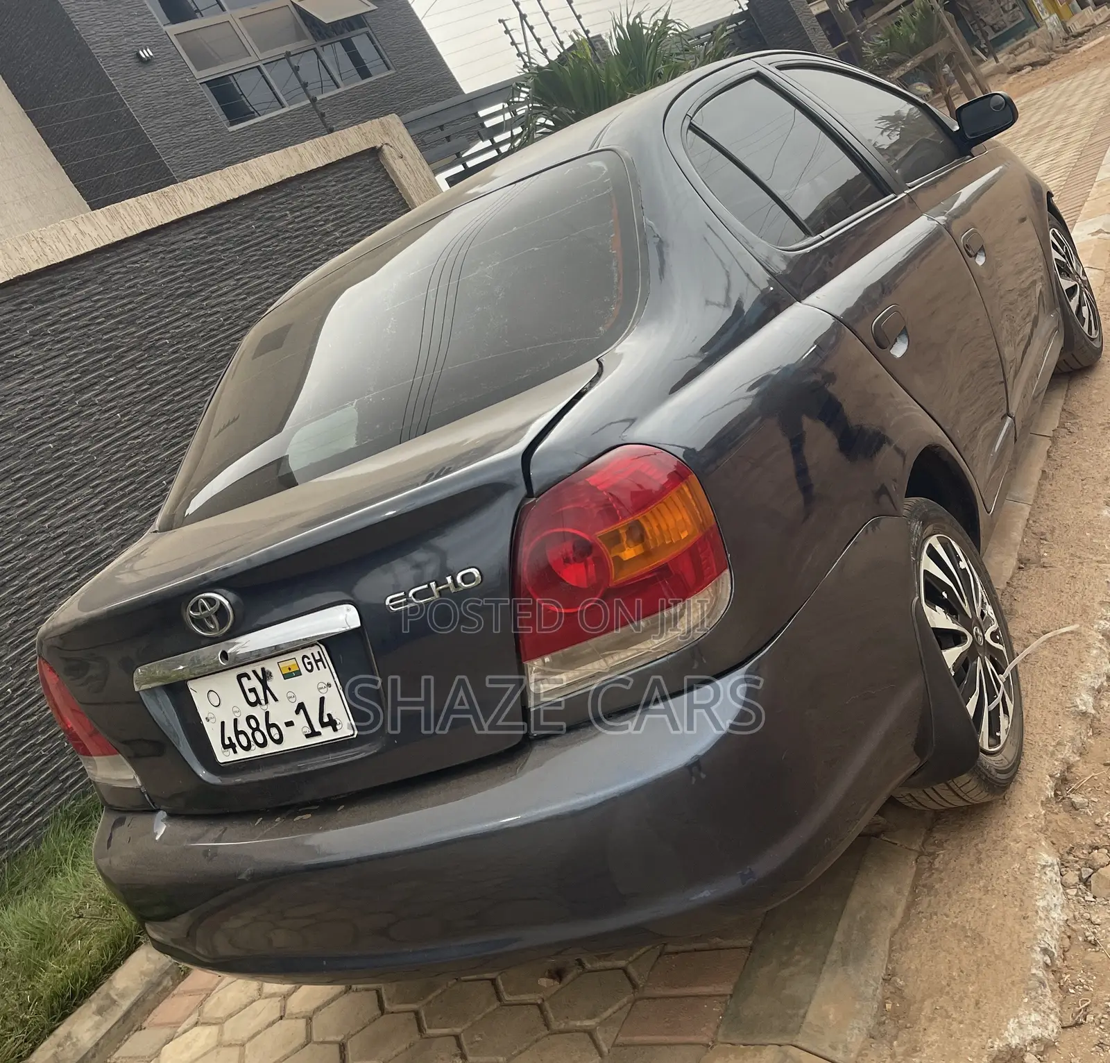 Toyota Echo Sedan 2005 Blue