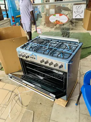 4-1 Ferre Gas Electric Cooker 60/90 Oven Rotisserie Grill