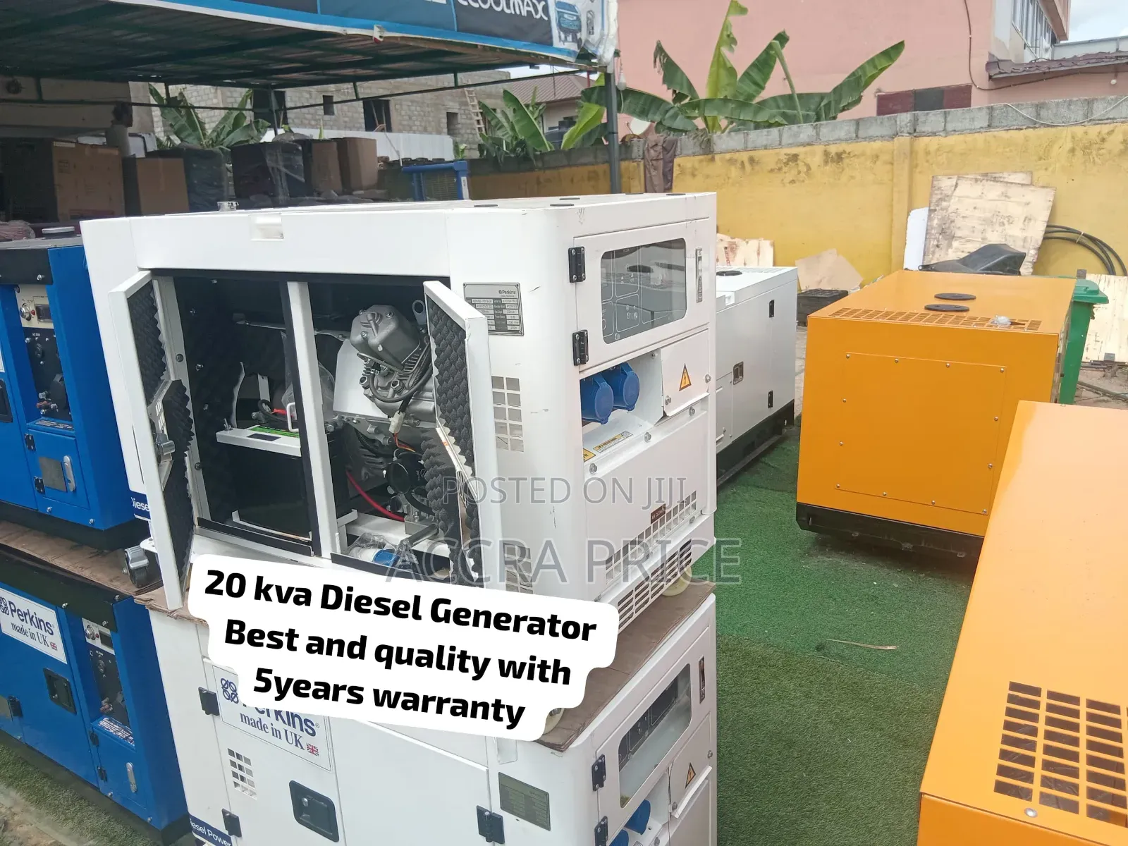 Bossy Durability Stand 20kva Diesel Perkins Generators