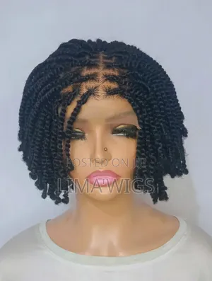 Kinky Pixie Twist Wig Cap