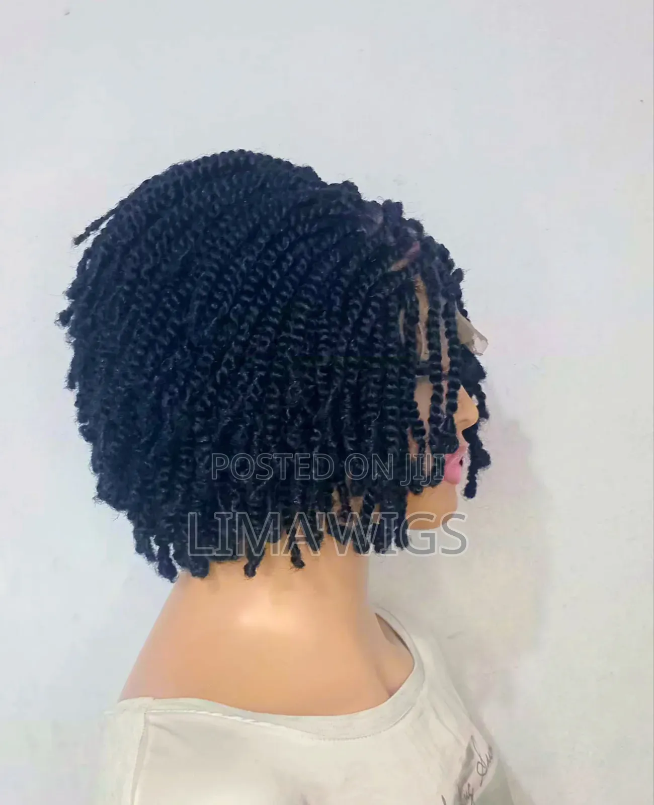 Kinky Pixie Twist Wig Cap