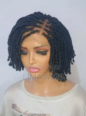 Kinky Pixie Twist Wig Cap