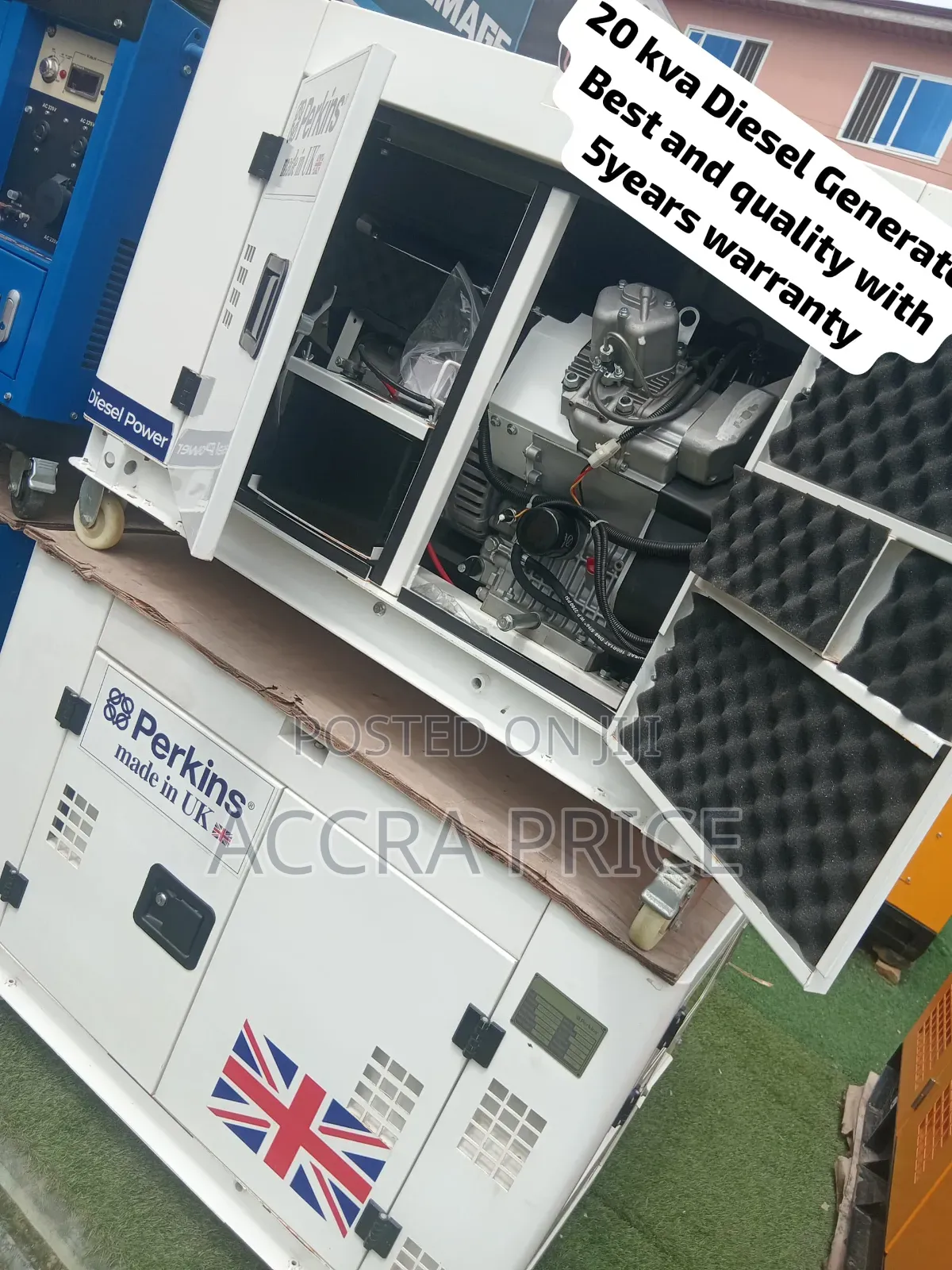Twin Pairs Works, 20kva Diesel Perkins Generators