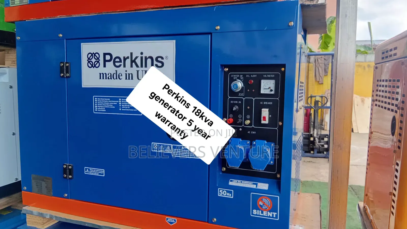 Perkins 18KVA Diesel Generator – Durable Power That Lasts