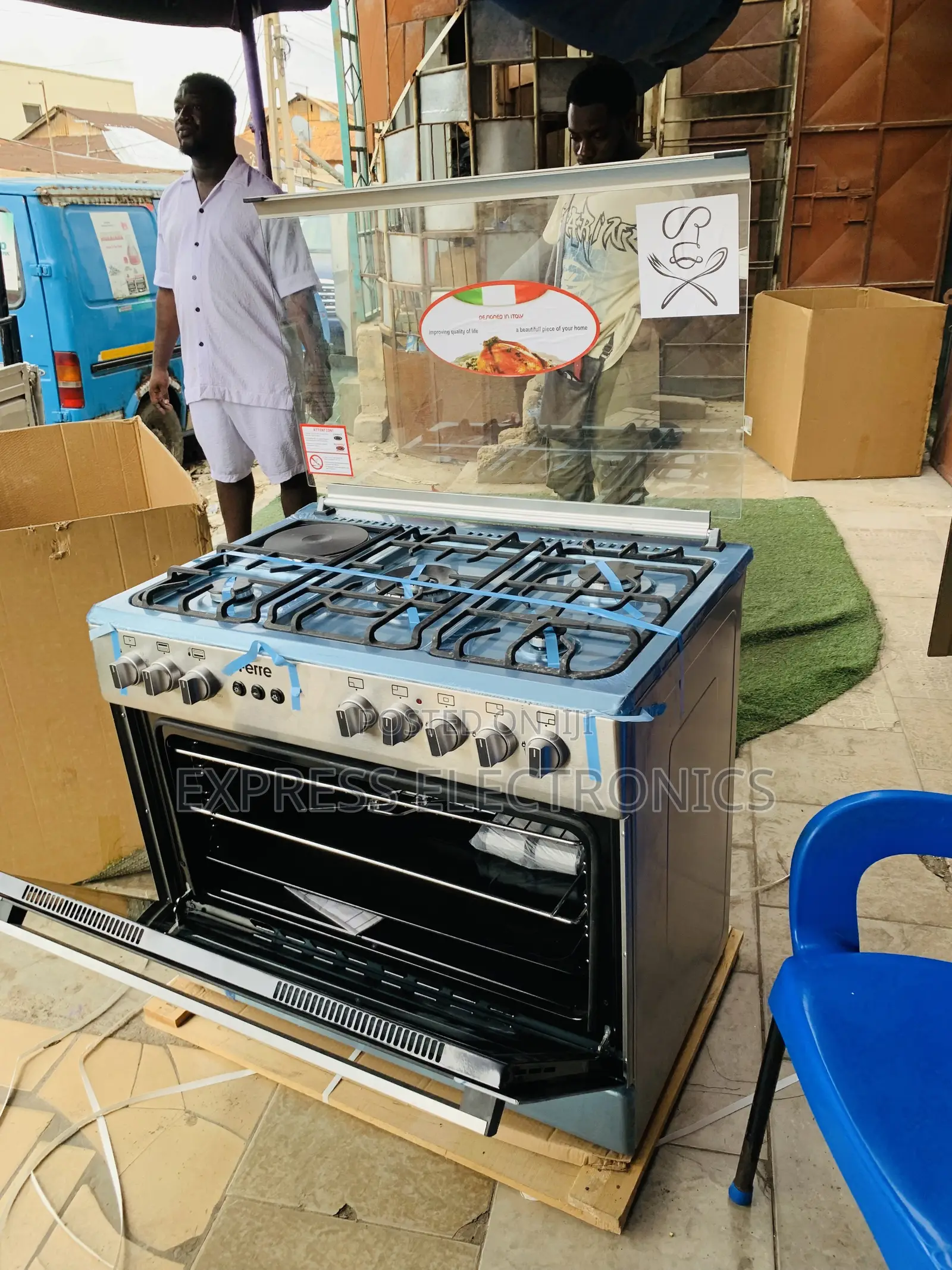 Limited Stock Ferre Gas Electric Cooker Oven Grill 60/90 4-1