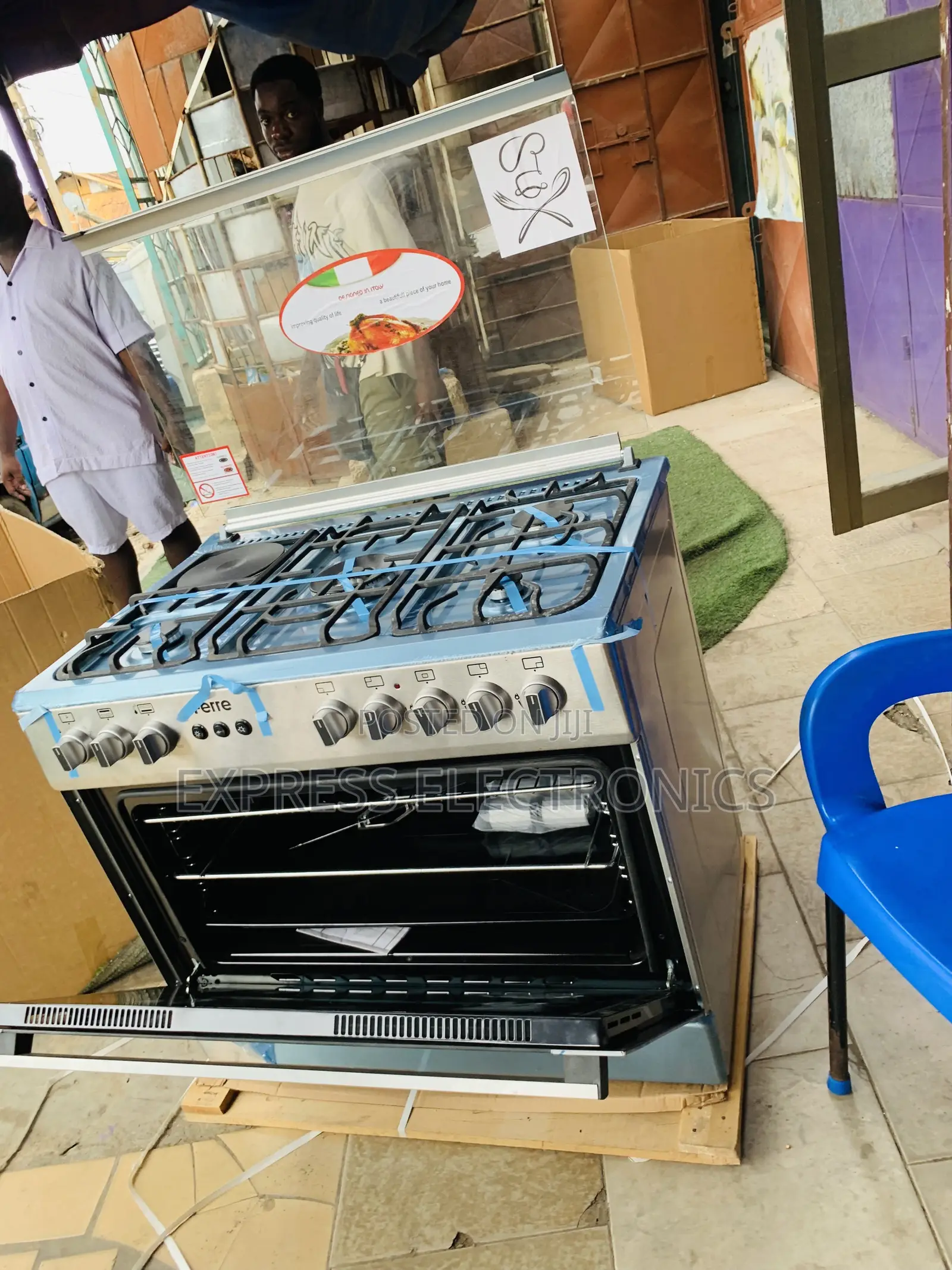 Purchase the New Gas Electric Cooker Oven 4-1 60/90.