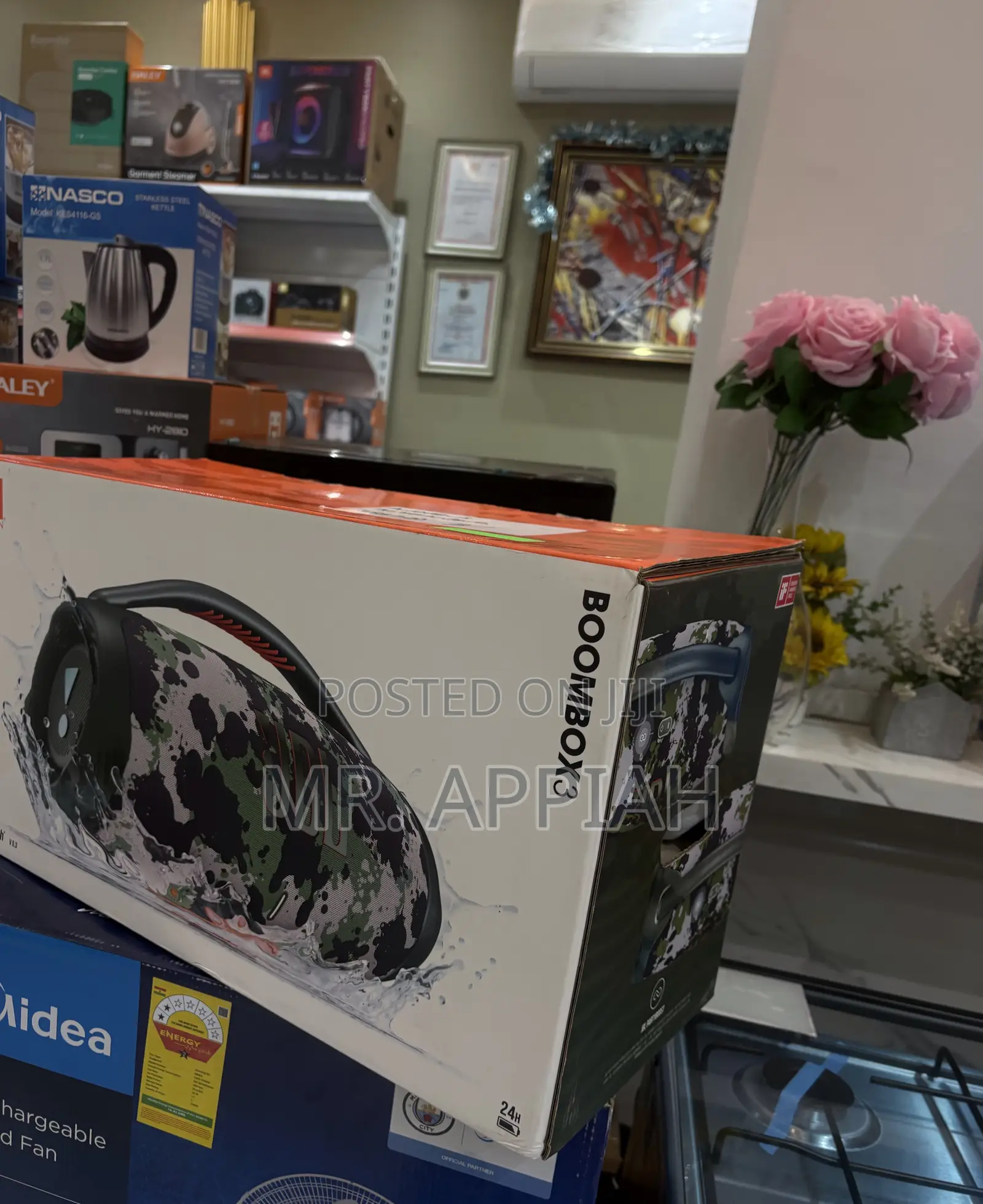 Super Adorable JBL Boombox 3 Portable Bluetooth Speaker(Waterproof)