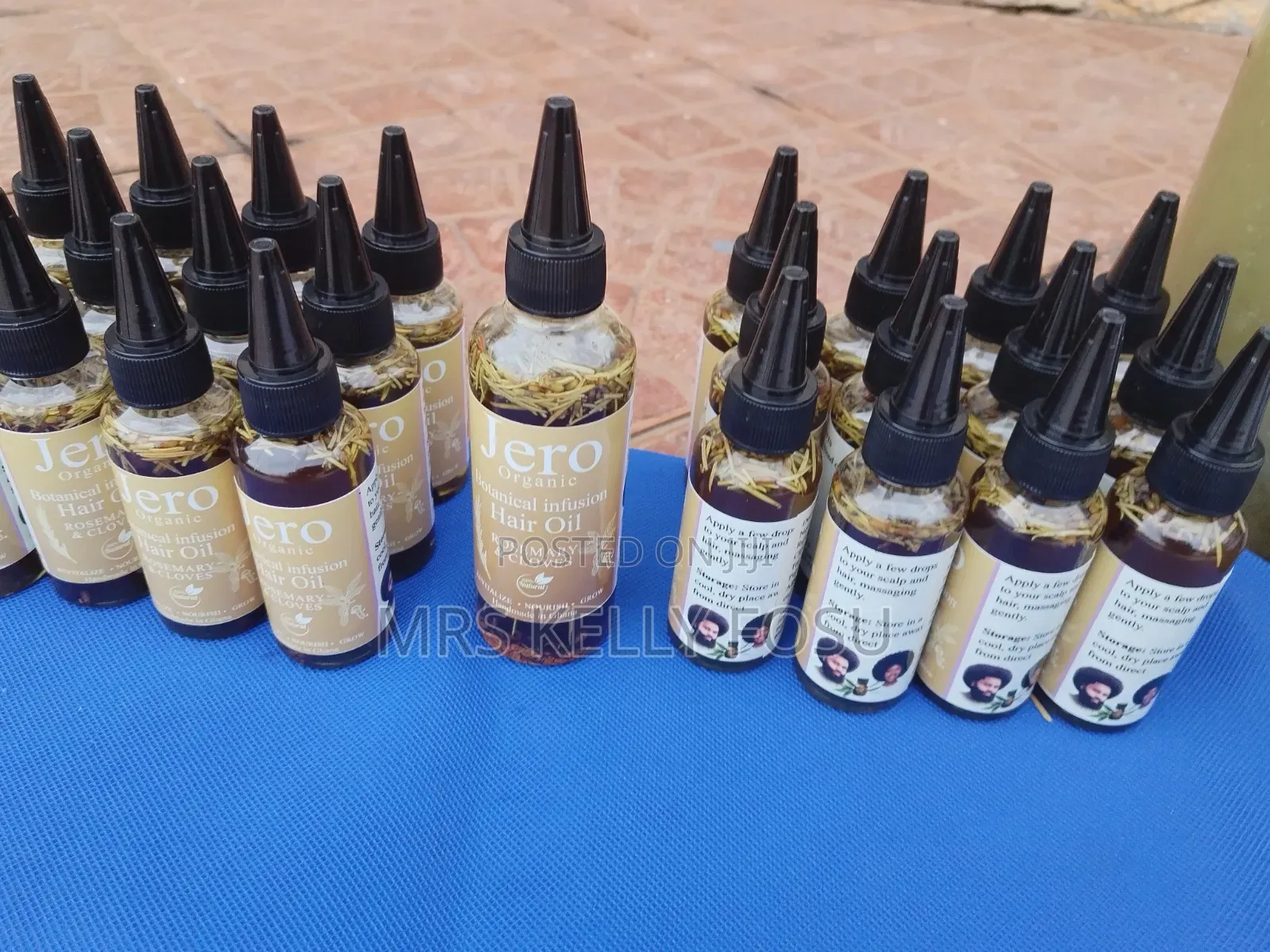 Jero Organic Hair Oil Small