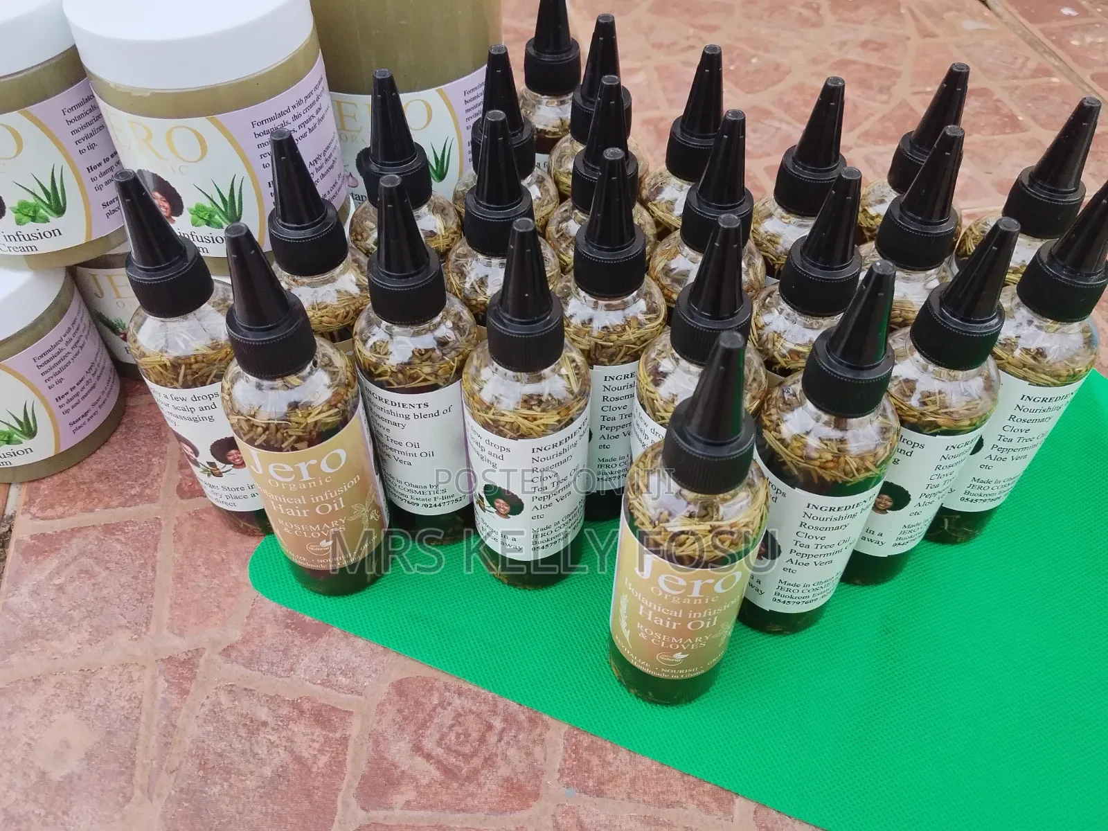 Jero Organic Hair Oil Small